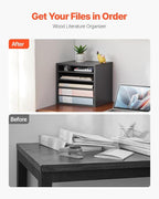 VEVOR Literature Organizer, 5 Compartments Office Mailbox - Image 2
