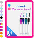 VUSIGN Small White Board Dry Erase, 8.5'' x 11'' Magnetic Dry Erase Board by VUSIGN