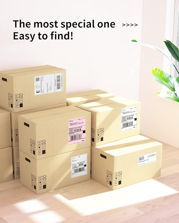 JADENS 4X6 Thermal Direct Shipping Label Compatible - Image 5