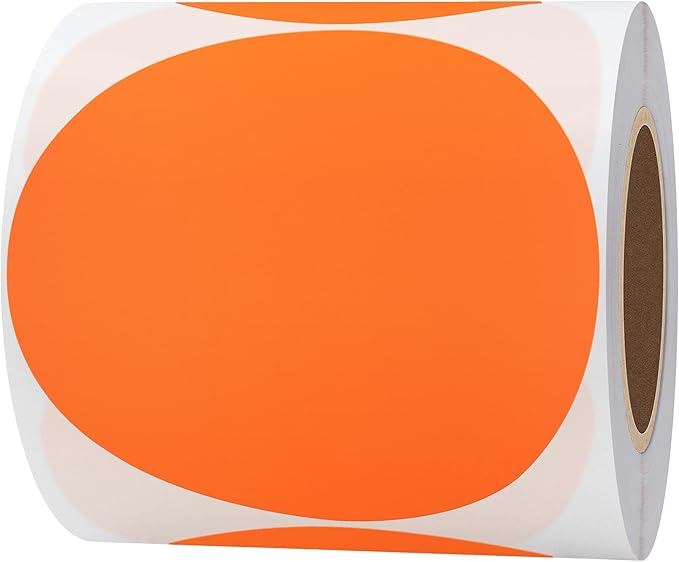 Hybsk Round Color Coding Circle Dots Labels Warehouse Inventory Organizer by HYBSK