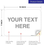 Custom Sign, Personalized Metal Signs, Customize - Image 2