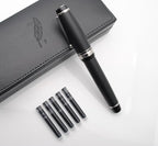 xixixiaozhu Metal Big Fountain Pen Set Medium Nib 0.7mm, Includes Ink Refill - Image 3