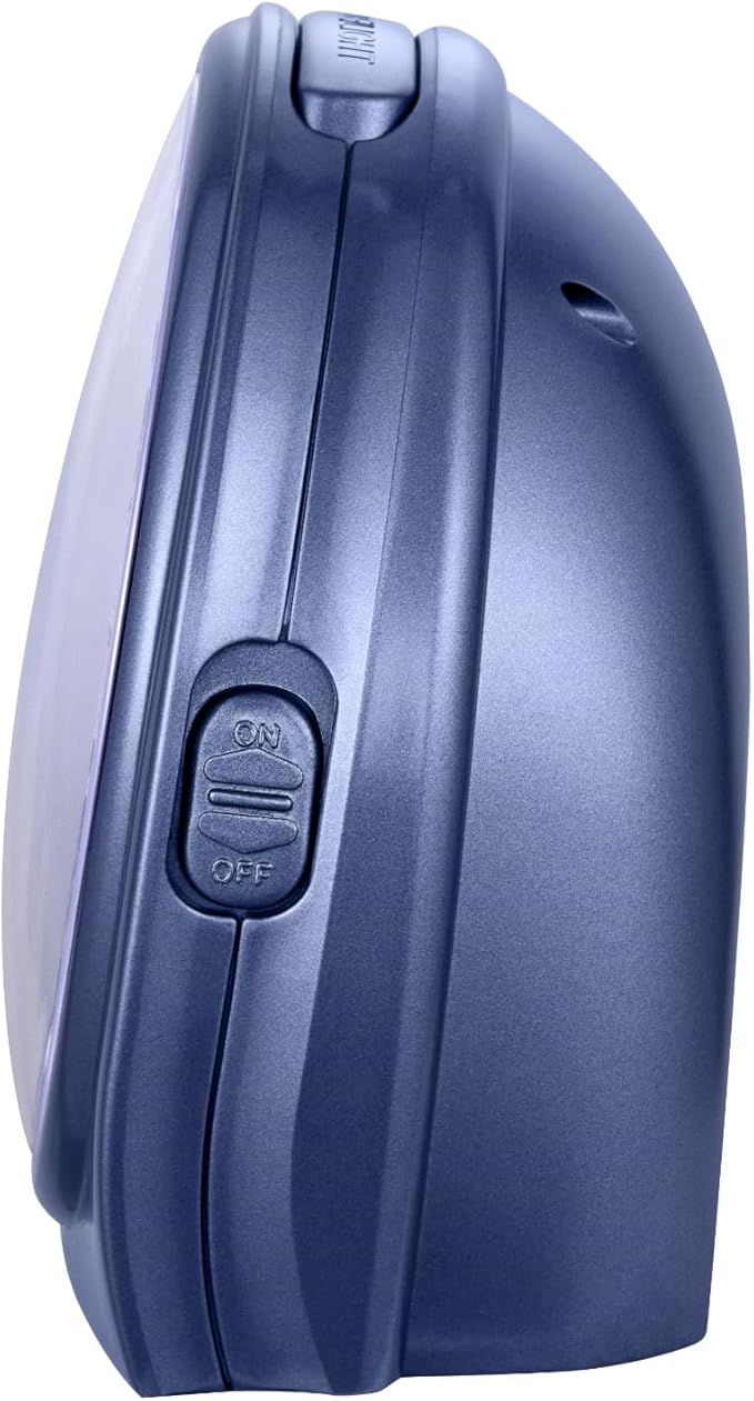 Tinload 5.5" Large Analog Alarm Clock Silent Non Ticking, Gentle Wake, Beep - Image 8