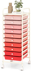 GLACER 10 Drawers Rolling Cart, Storage Cart by GLACERGrowupinhappiness