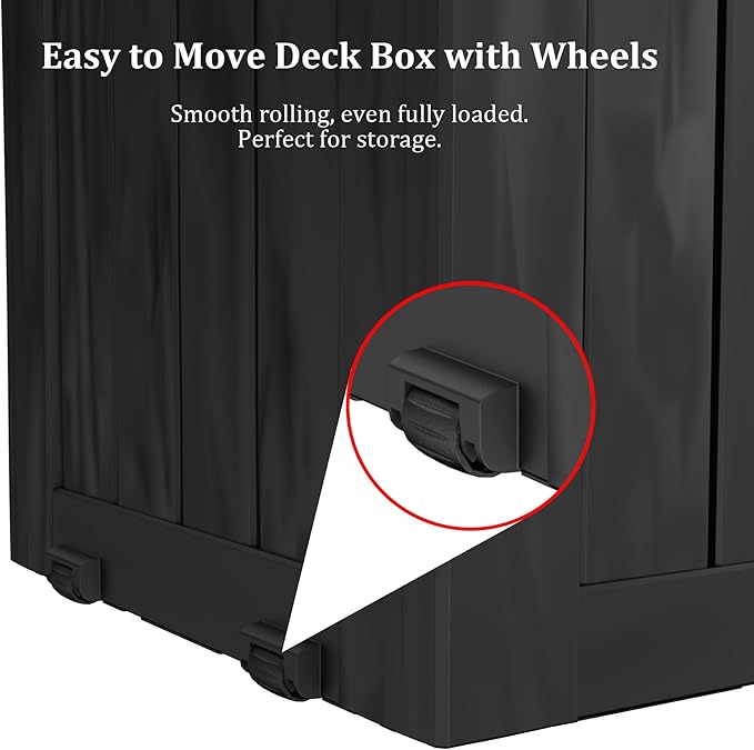 Decksplore 75 Gallon Outdoor Storage Box - Image 2