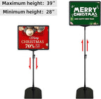 ONCEMORE Sign Holder, 8.5 x 11 Inch Sign Stand - Image 3