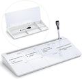Varhomax Glass Weekly Dry Erase Desk White Board, Desktop to Do List Planner by Varhomax
