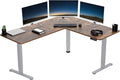 VIVO Electric Corner 63 x 55 inch L-Shaped Standing Desk, Memory Height by VIVO
