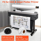 Plotter Paper 24" x 150', Engineering Drawings, Custom-Sized Prints (4 Rolls） - Image 5