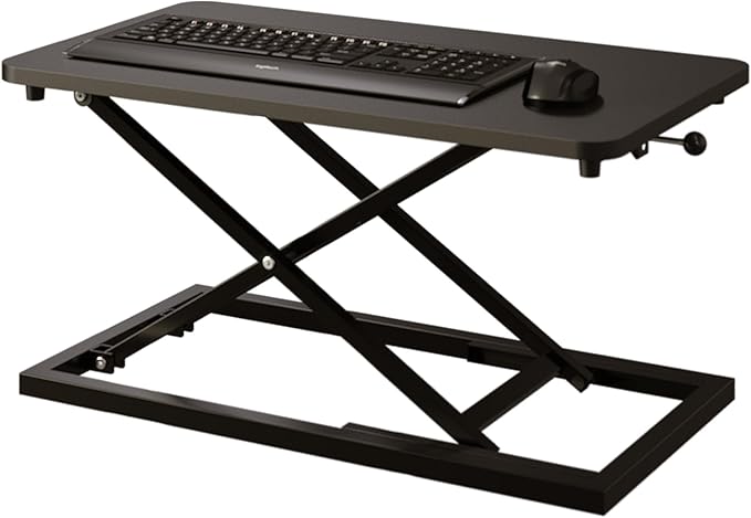 Decoholic Single 24 inch Scissors Lift Keyboard and Mouse Riser, Height - Image 6