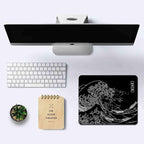 IMAYONDIA Japanese Great Wave Mouse Pad, Kanagawa Mousepad, Non-Slip Rubber - Image 6
