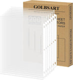 Sheet Protectors 8.5 x 11, 200 Pack Clear Plastic Page Protectors - Image 8