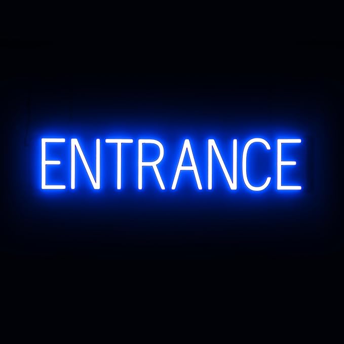 SpellBrite ENTRANCE Sign | Directional Sign by SpellBrite