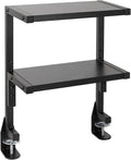 VIVO Clamp-on 13 inch Above or Below Desk 2-Tier Shelving Unit by VIVO