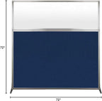 Versare Hush Screen Portable Room Divider | Workstation Wall Divider | - Image 8