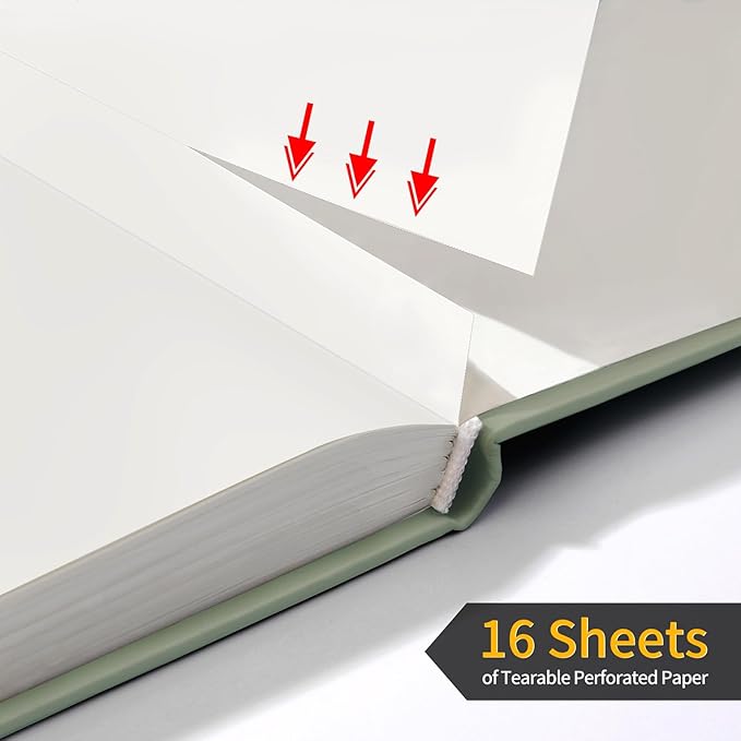 Annecy Blank Journal Notebook, Medium 5.5x 8.25, 160 Pages 100GSM Writing Paper - Image 4