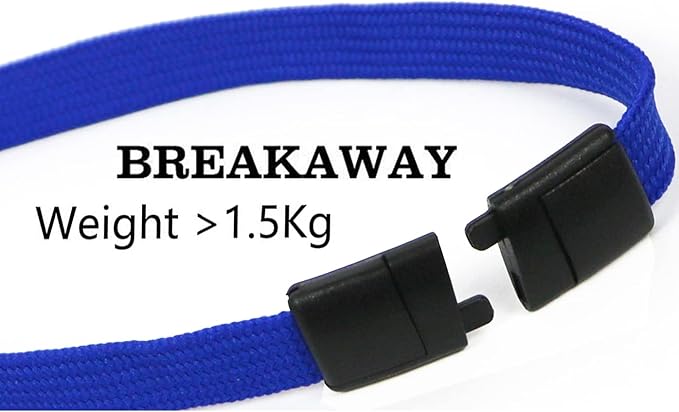Bird Fiy Lanyards Safety Blue Lanyards Neck Flat Premium Breakaway Badge Lanyard - Image 3