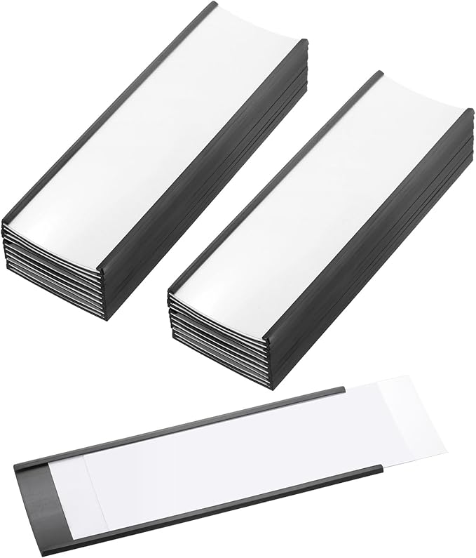 PATIKIL Magnetic Label Holder 6" x 2" by PATIKIL