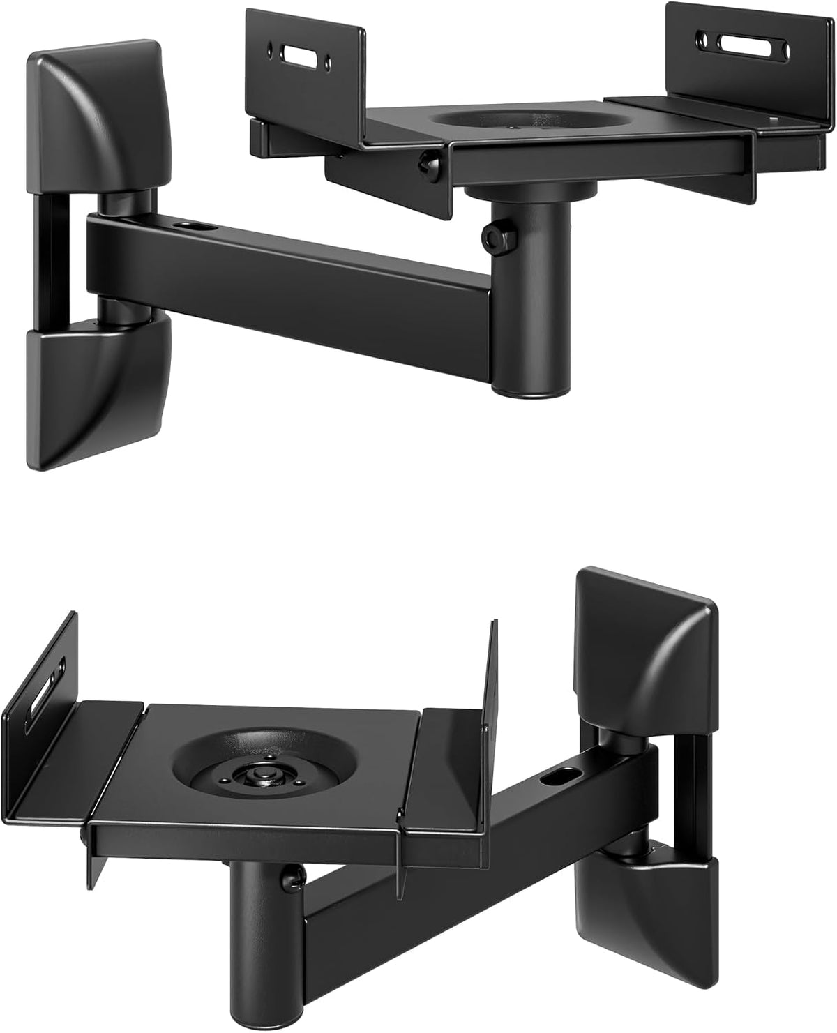 Speaker Wall Mounts, 55 lbs Capacity, Widths from 5.1” to 11.2”,1 Pair