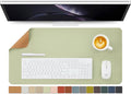Cork Desk Mat - Dual-Sided Desk Pad by HOMIEAZICOZI
