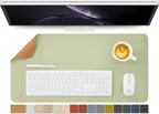 Cork Desk Mat - Dual-Sided Desk Pad by HOMIEAZICOZI