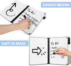AGM Portable White Board Dry Erase, Double Sided Folding Whiteboards - Image 2