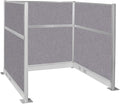 Versare Pre-Configured Hush Panel Electric Cubicle | Workstation Divider Walls by VERSARE