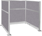 Versare Pre-Configured Hush Panel Electric Cubicle | Workstation Divider Walls by VERSARE