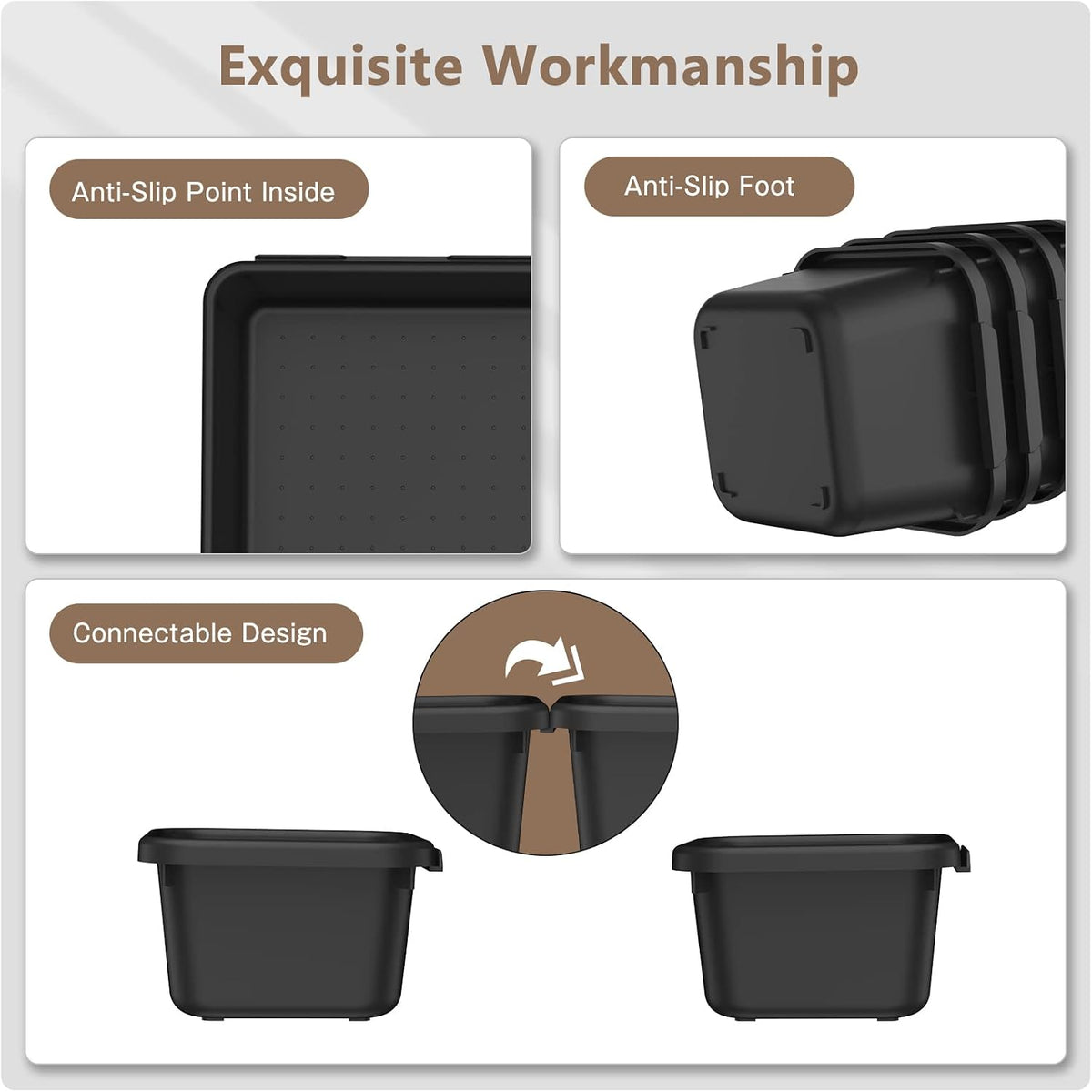 A-LuGei 【𝗠𝗶𝗹𝗶𝘁𝗮𝗿𝘆 Grade】 Tool Box Organizer Garage Organization
