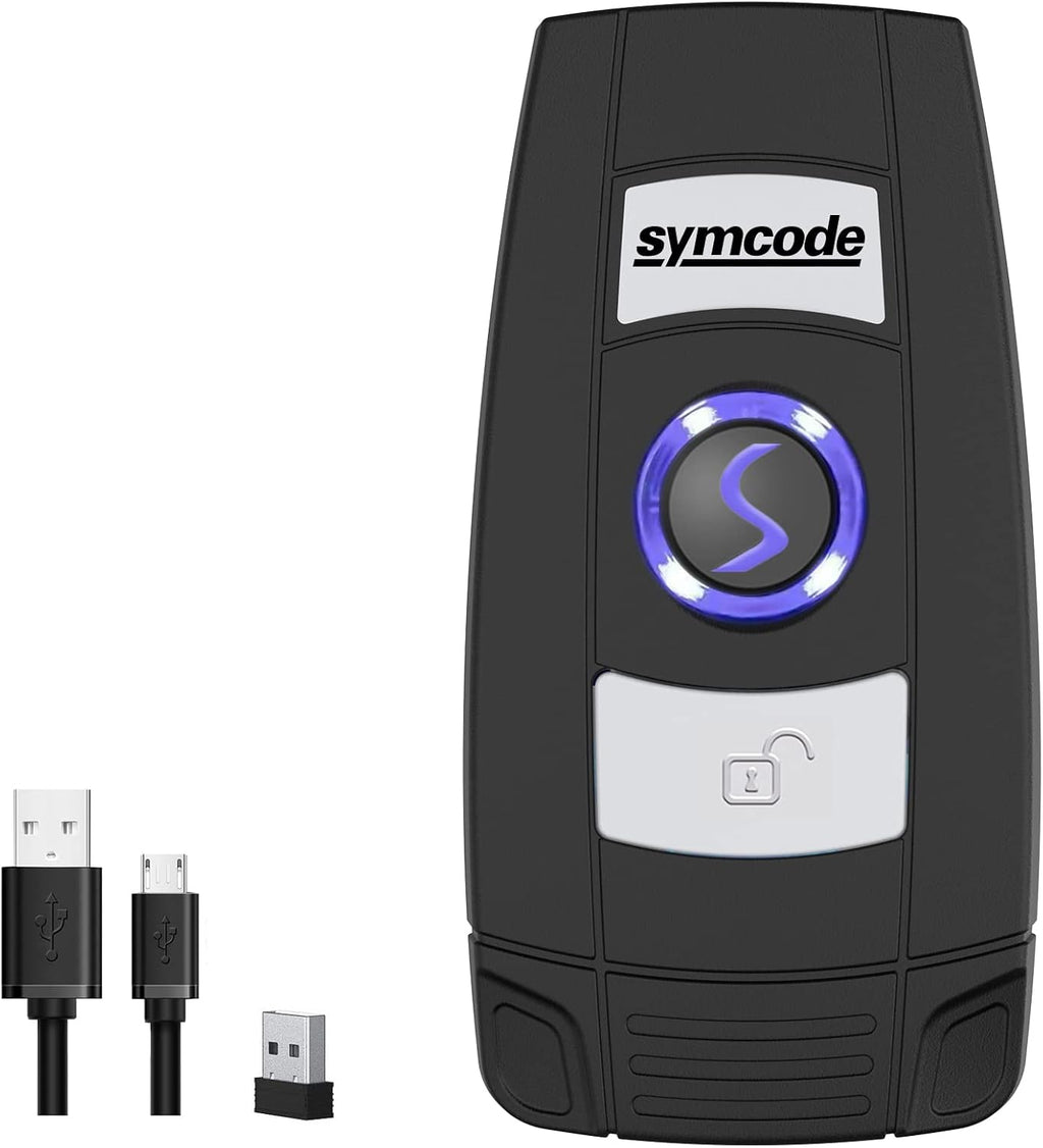Mini 1D Bluetooth Barcode Scanner Wireless Bar Code Scanner 3-in-1