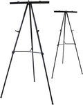 Lightweight Aluminum Flip-Chart Presentation Easel by Audio-VisualDirect