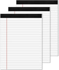 3 Pack Legal Pads 8.5 x 11 White Notepads Paper Tablets- Note Pads 8.5 x 11 by Aidunmis
