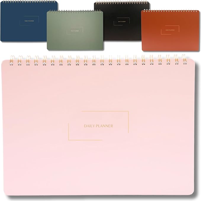 Merely Home Undated Weekly Planner | 8.25” x 11.75” Work To-Do Notebook | ADHD by MerelyHome