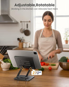 LOXP Adjustable Tablet Stand, 360 Rotating iPad Stand - Image 5