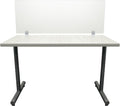 OBEX Frosted Acrylic Desk Mounted Privacy Panel