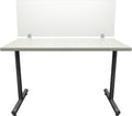 OBEX Frosted Acrylic Desk Mounted Privacy Panel by OBEX