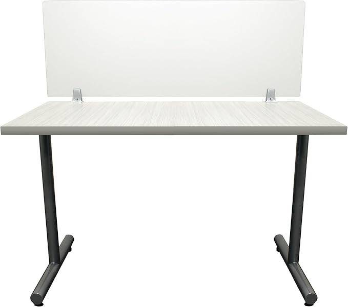 OBEX Frosted Acrylic Desk Mounted Privacy Panel by OBEX