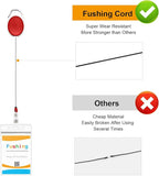Fushing 20Pcs Retractable ID Badge Holders ID Badge Reels - Image 4
