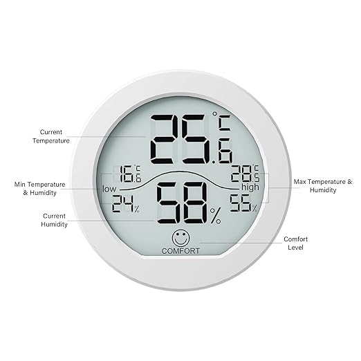 Digital Hygrometer 3 Pack Room Thermometer and Humidity Gauge LCD Hygrometer - Image 6