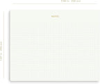 Pinesman - Mouse Pad Notepad for Professionals, 3 Pack, 9.8" x 7.9", 150 Sheets - Image 3