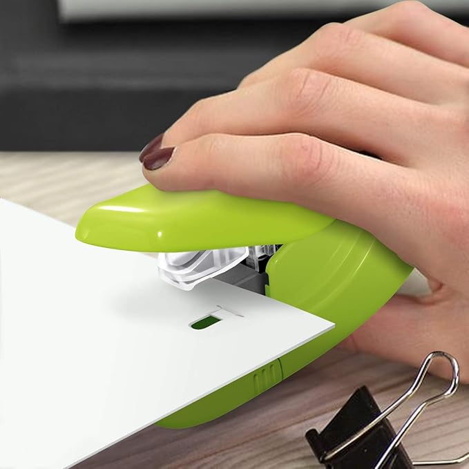 Plus Paper Clinch Compact Staple-Free Stapler - Image 4