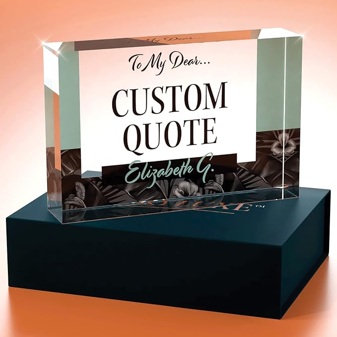 Custom Acrylic Sign Personalized, Custom Desk Name Plate, 18 Styles, - Image 4