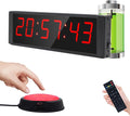 Large Stopwatch with Start/Stop Button, LED Digital Timer with Remote, by BuyNow
