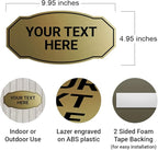 Custom Victorian Wall or Door Sign – Personalized Plastic Sign - Image 5