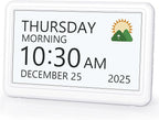 Digital Clock with Date and Week by Roxicosly