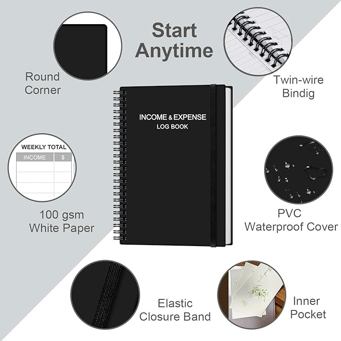 Heveboik Income & Expense Log Book - Image 2