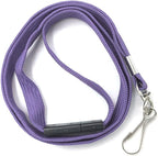 Lanyard Light Purple Lanyards Neck Flat Premium Breakaway Badge Lanyard - Image 3