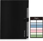 SKYDUE 8 Pockets Expanding File Folders, Accordion Folders, Portable Paper Bill - Image 2