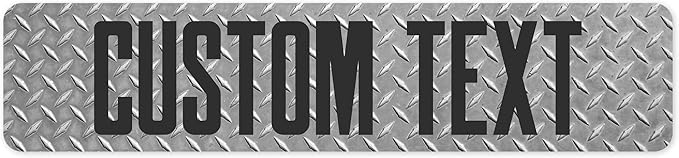 Custom Sign, Custom Street Sign, 11 Font Colors, 13 Font Styles, 4 Hole Options by MySignCenter