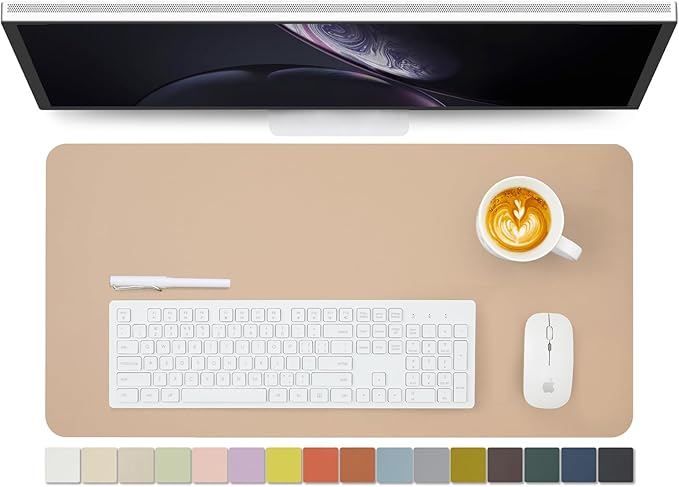 Leather Desk Mat by HOMIEAZICOZI